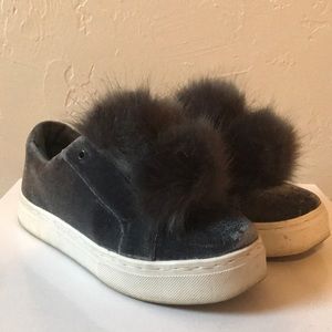 Sam Edelman Velvet Sneakers